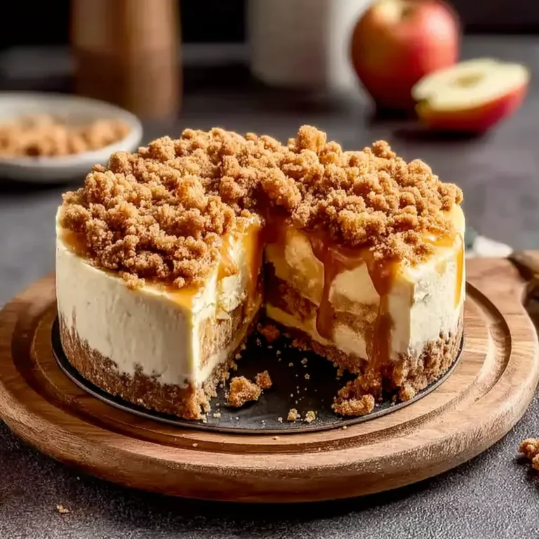 Delicious Apple Crumble Cheesecake – Fall’s Ultimate Treat