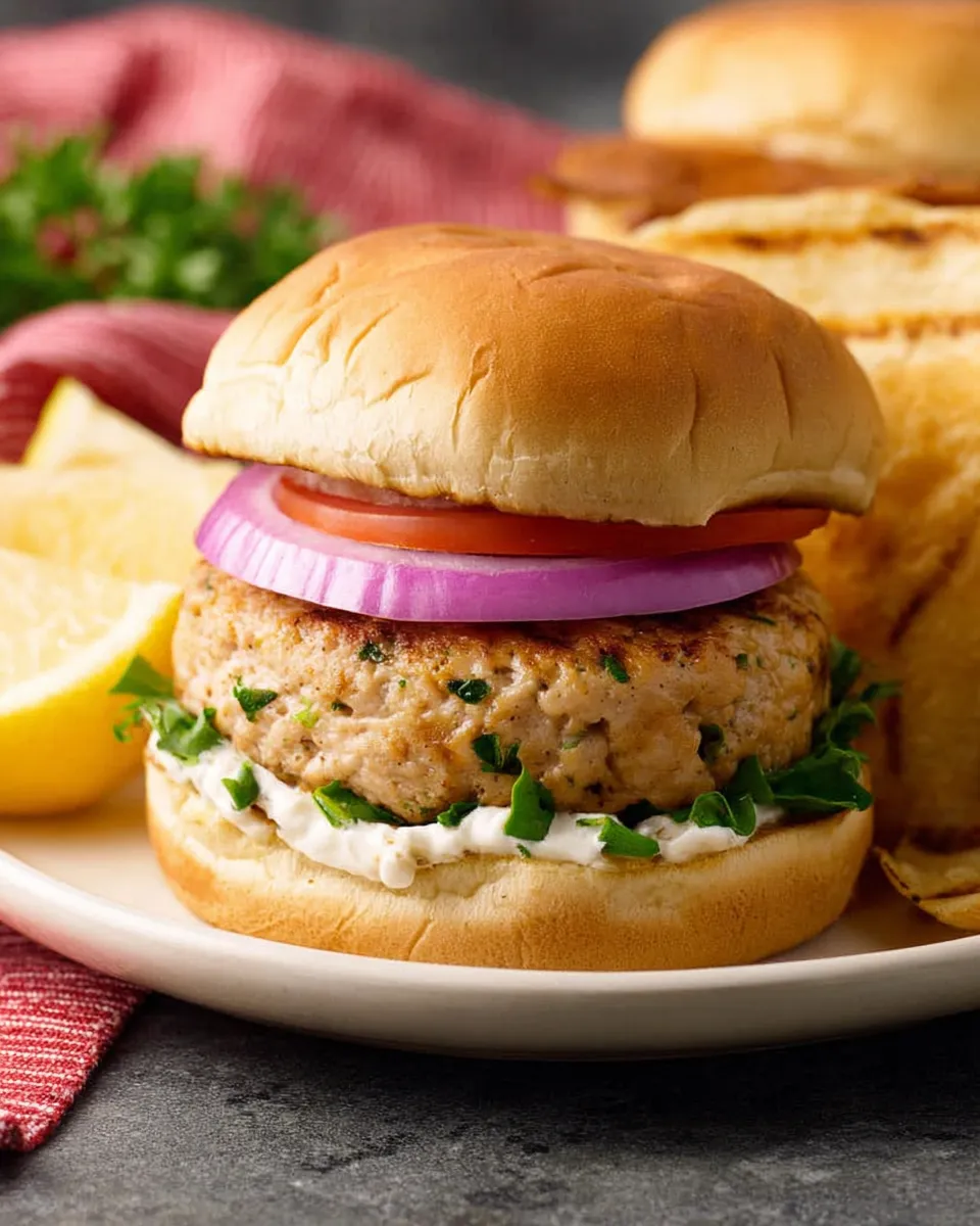 chicken burgers with ground chicken