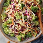 Vibrant Coleslaw Broccoli Salad