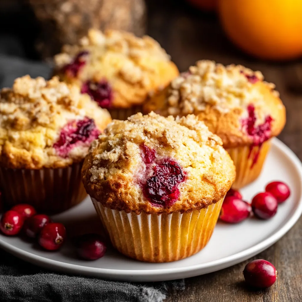 Cranberry Orange Muffins