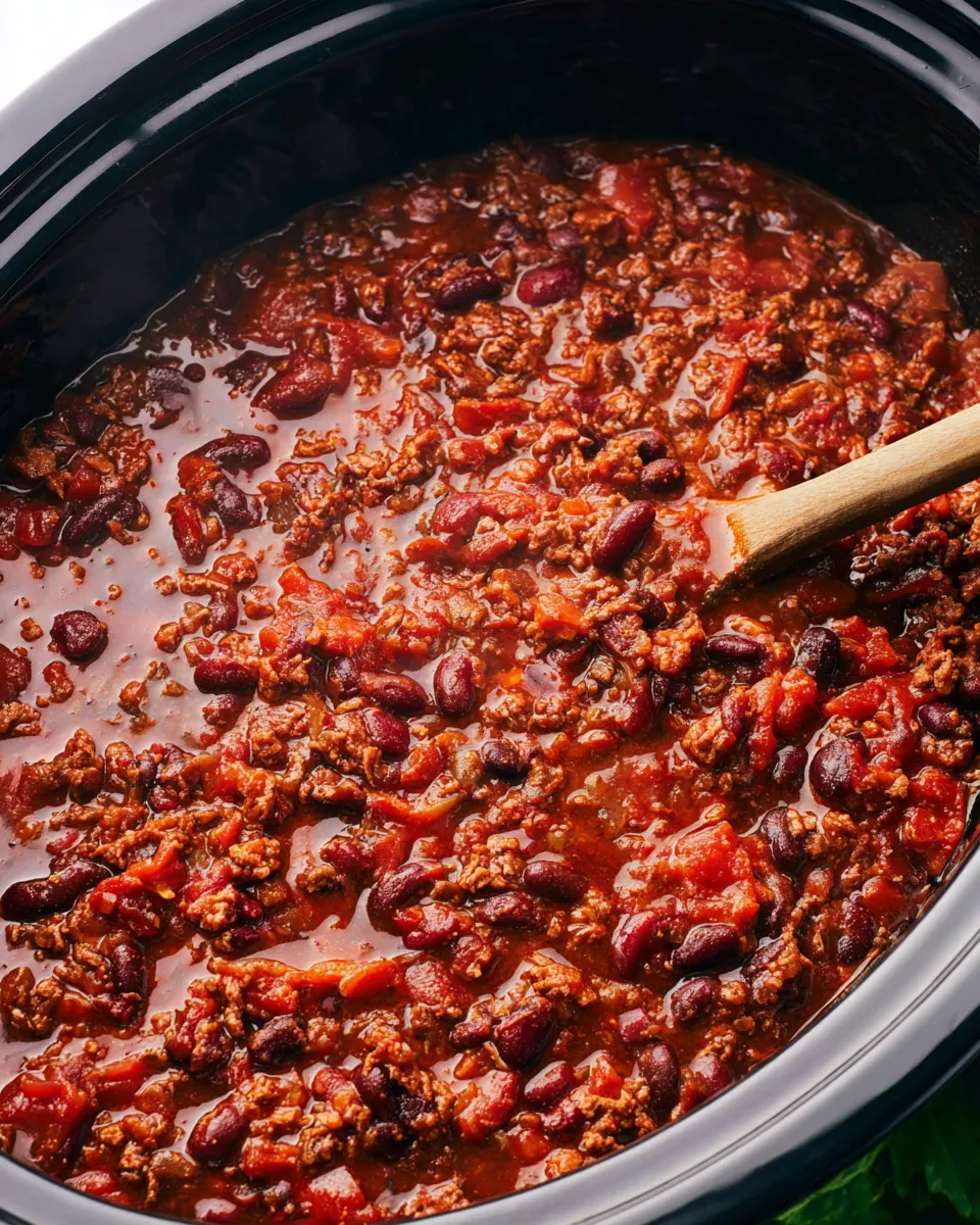 crockpot chili recipe