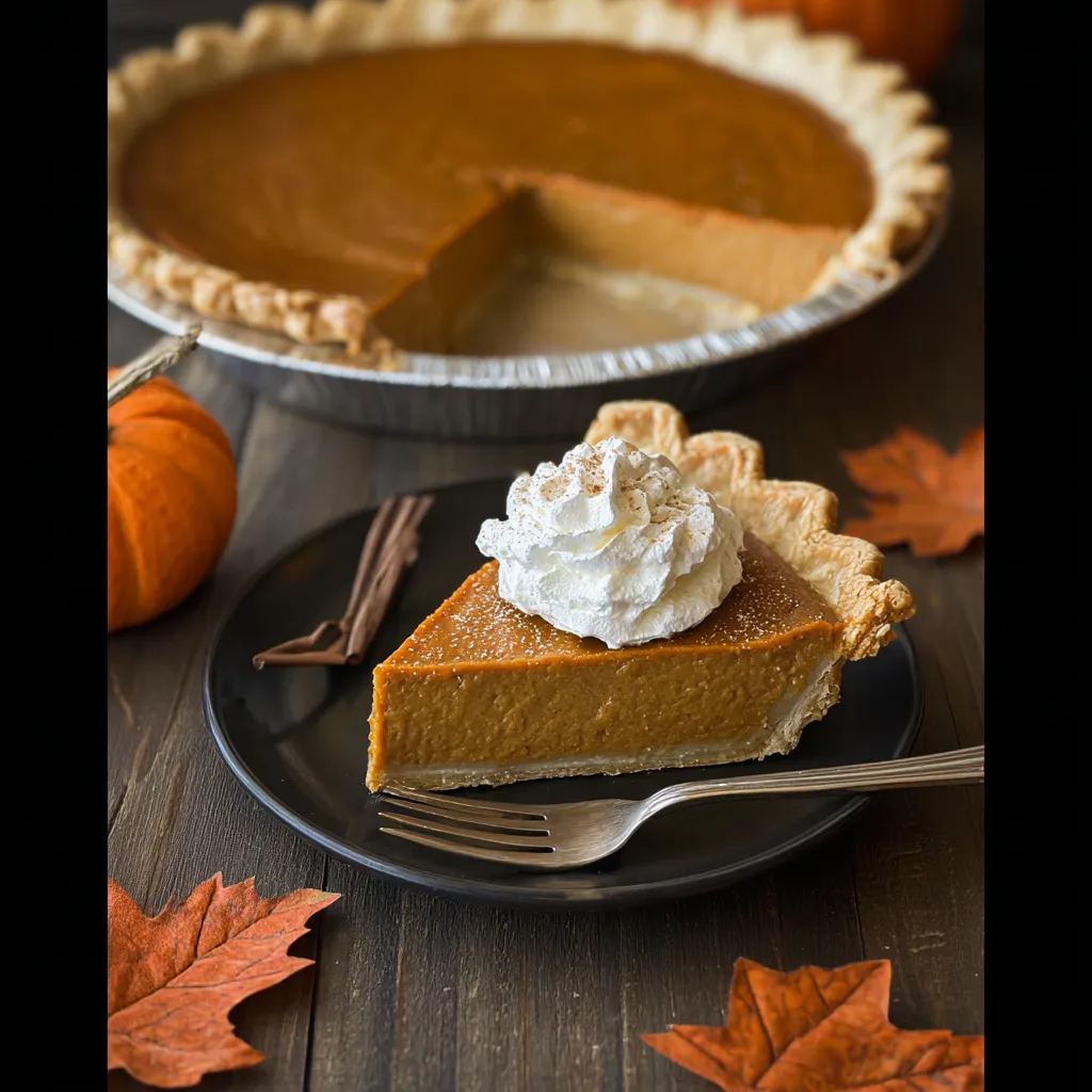 Easy Thanksgiving Pumpkin Pie Recipe