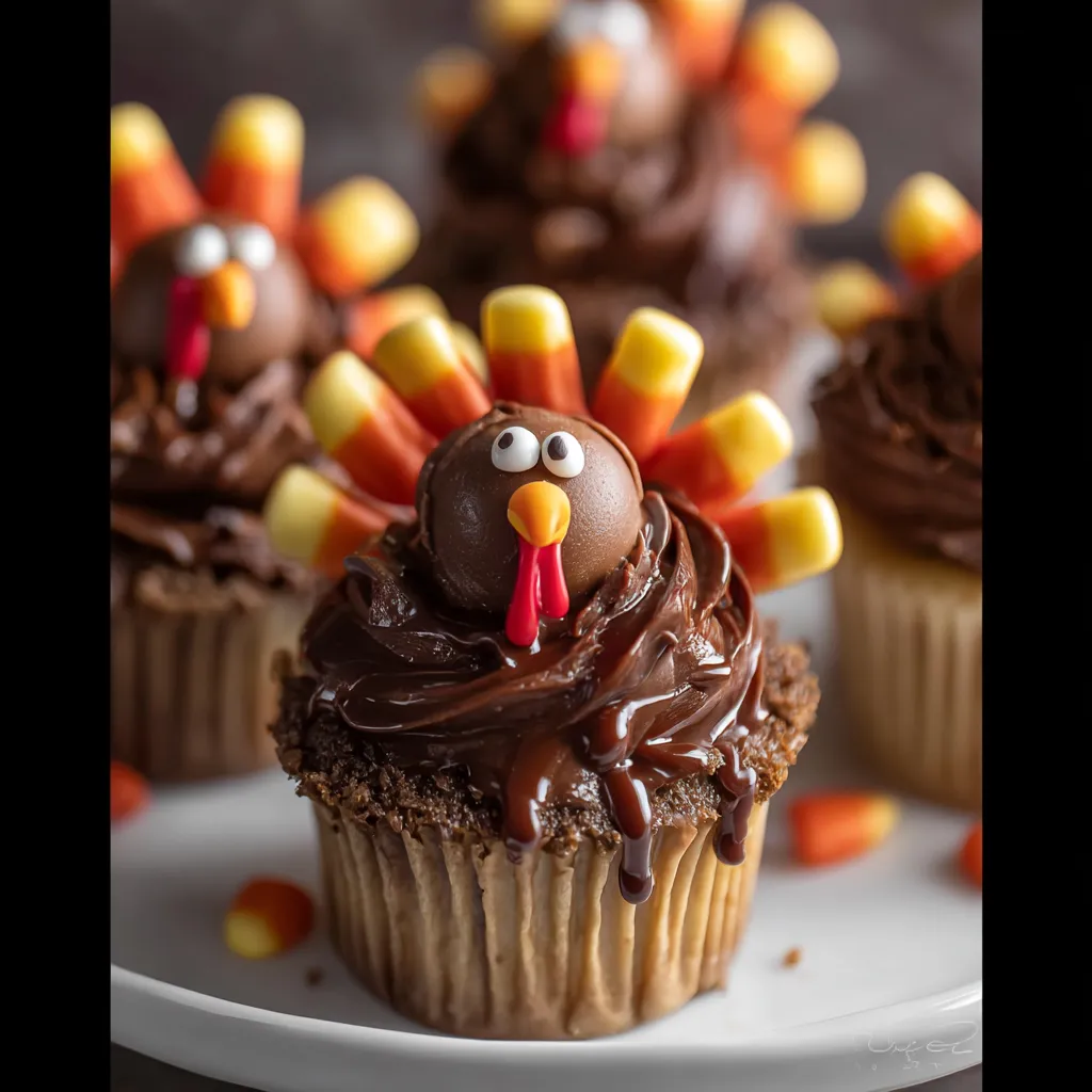 Easy Turkey Cupcakes Recipe