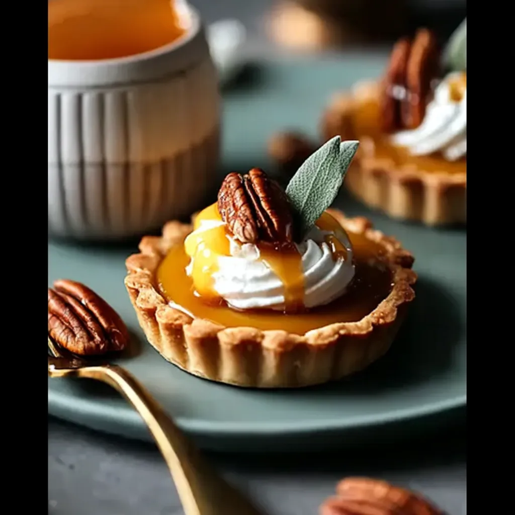 Irresistible Pumpkin Spice Caramel Tarts – A Cozy Fall Dessert