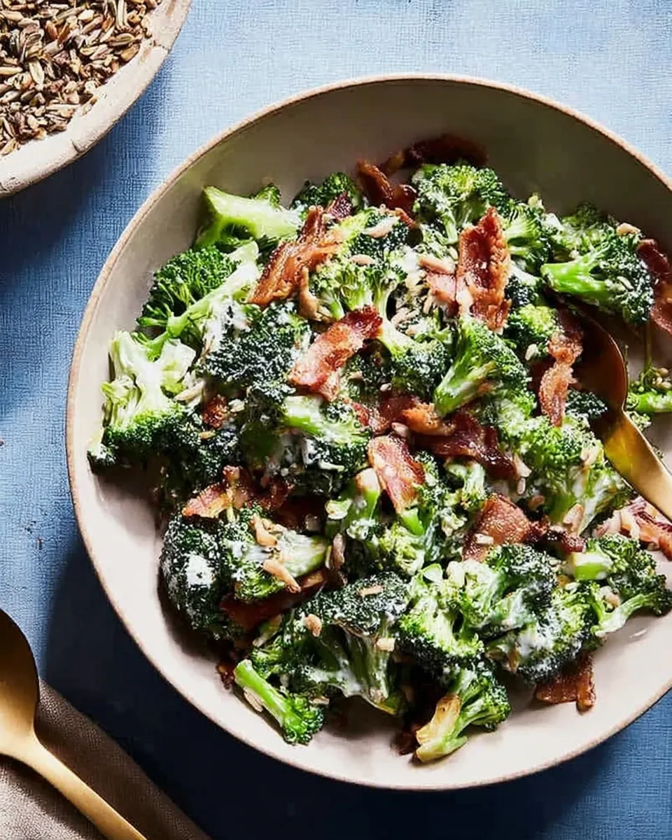 keto broccoli salad