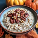 Maple Pecan Oatmeal Bowl