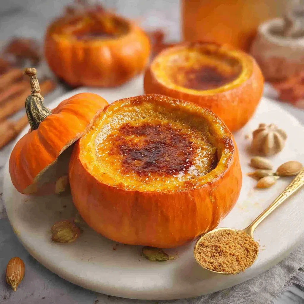 pumpkin crème brûlée