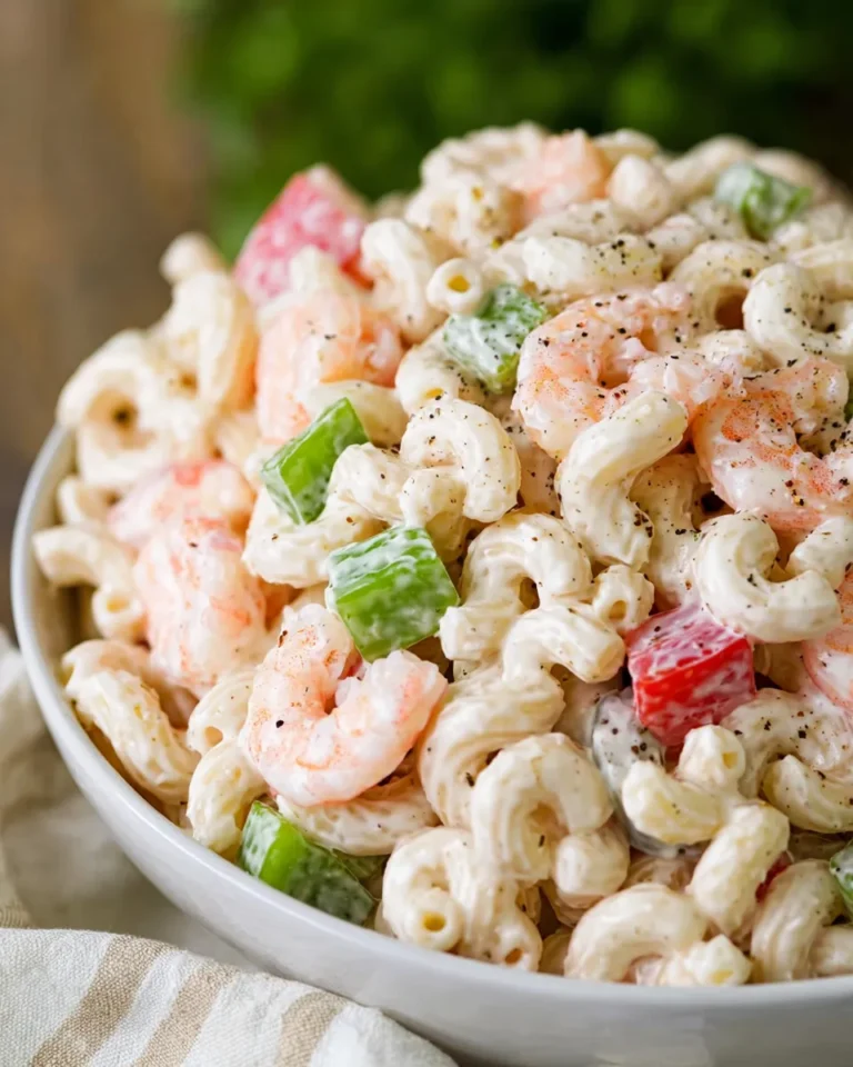 Shrimp Pasta Salad - Colorful and Tasty Dish