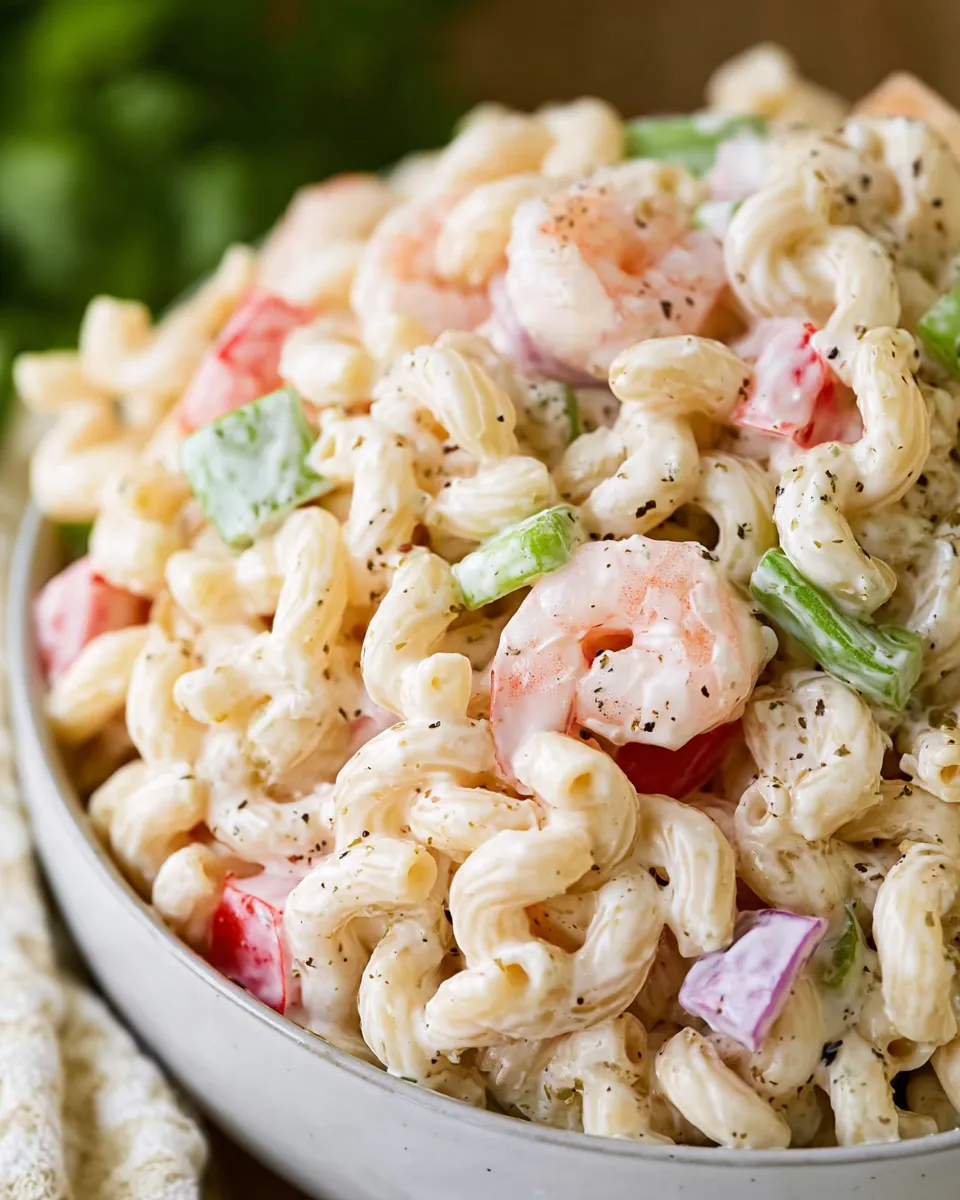 shrimp pasta salad recipe