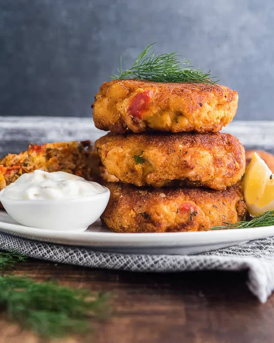 baked salmon patties recipe