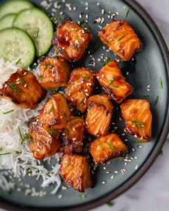 Delicious Salmon Bites in Air Fryer